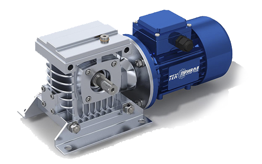 Мотор-редуктор МЧ 100-16-90-52-4-3-К1-У1 с дв. 5,5х1500 ВЗИ